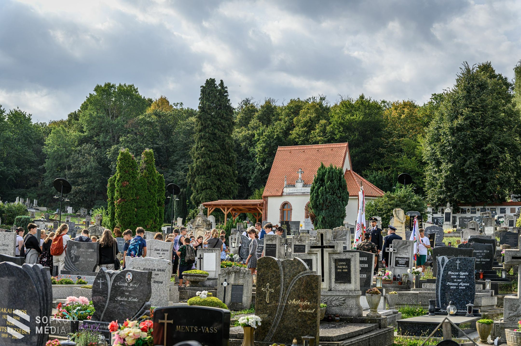 Ágfalván is megemlékezést tartottak a hősi halottakról
