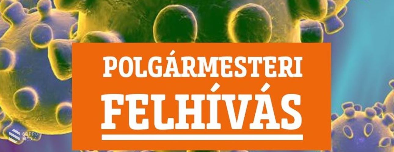 Koronavírus - Dr. Farkas Ciprián felhívása