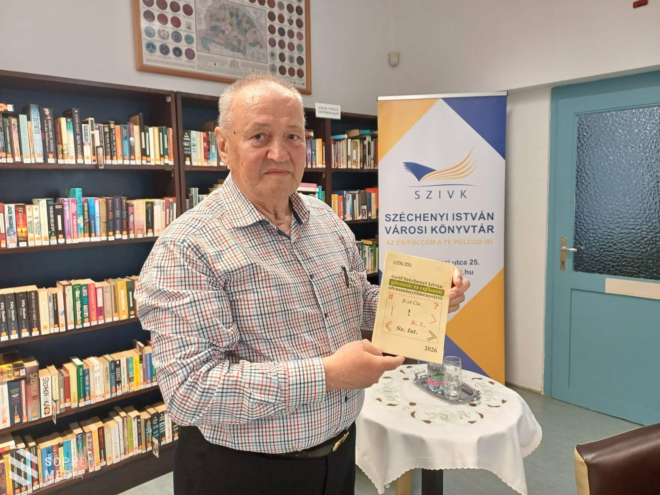 Könyvbemutató Sopronban: Széchenyi széljegyzetei kapták a főszerepet