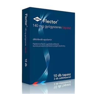Flector 140 mg gyógyszeres tapasz +2 csőkötszer (10x) termék kép