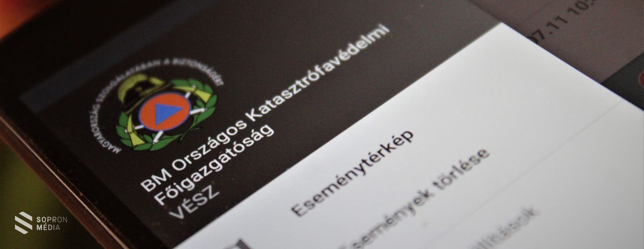 Megújul a VÉSZ, a katasztrófavédelem ingyenes veszélyhelyzeti alkalmazása