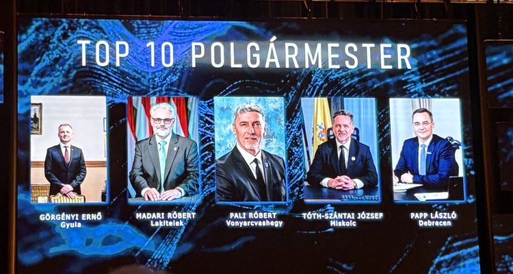 A TOP 10-ben Vonyarcvashegy polgármestere bejegyzés borítóképe