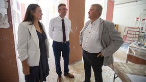 Dr. Hankó Balázs államtitkár soproni látogatása alkalmából a helyi szakképzésről is tájékozódott