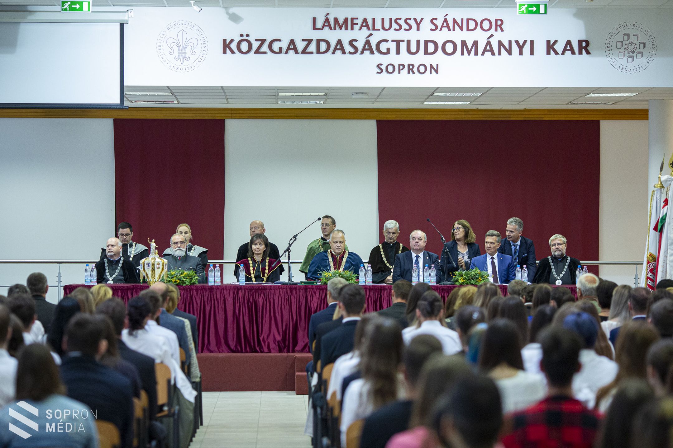 Megtartották a Soproni Egyetem központi tanévnyitóját