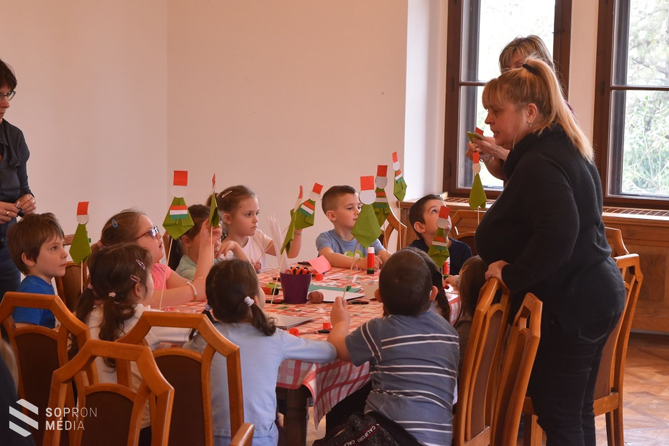 Széchényi-örökség, Nagycenk – a legkisebbek készültek ma a nemzeti ünnepre