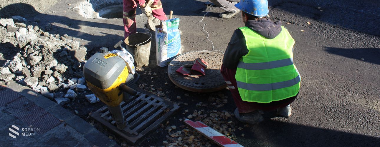 Folytatódik a víziközmű rekonstrukció Sopronban, a Rákosi úton