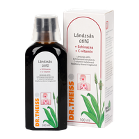 Dr.Theiss Lándzsás útifű Echinacea C-vit foly.étre (100ml)