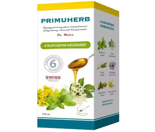 Herbal Swiss Primuherb folyékony étrendkiegészítő (150ml)