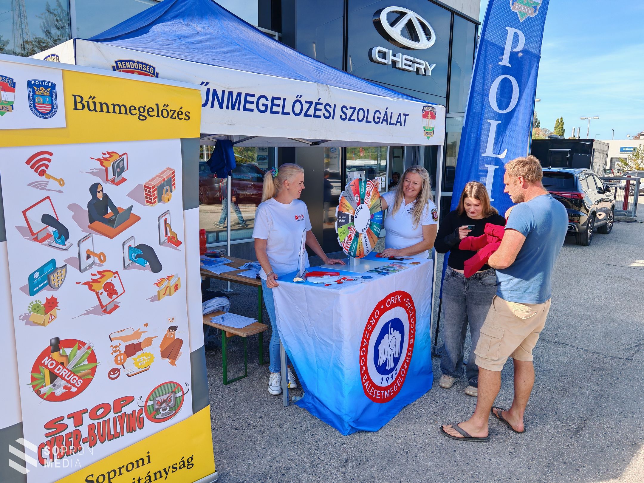 Családi biztonság és vezetési élmény: Sikert aratott a bűnmegelőzési program