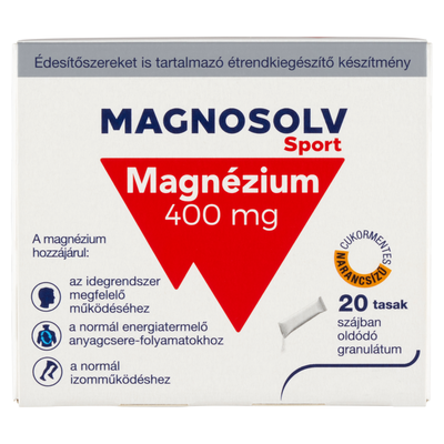 Magnosolv Sport 400 mg granulátum (20x)