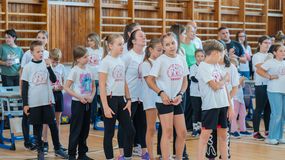 Olimpiai minőségű padlót kapott a Lackner Kristóf Általános Iskola megújult tornaterme