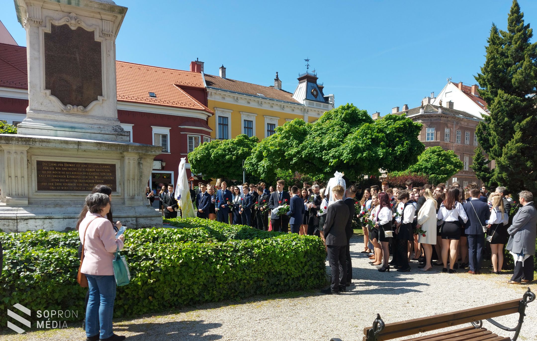 Elballagtak a soproni Széchenyi István Gimnázium diákjai