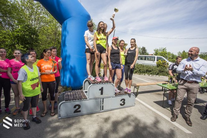 1. női váltó: Soproni Rendészeti Sportegyesület Nők