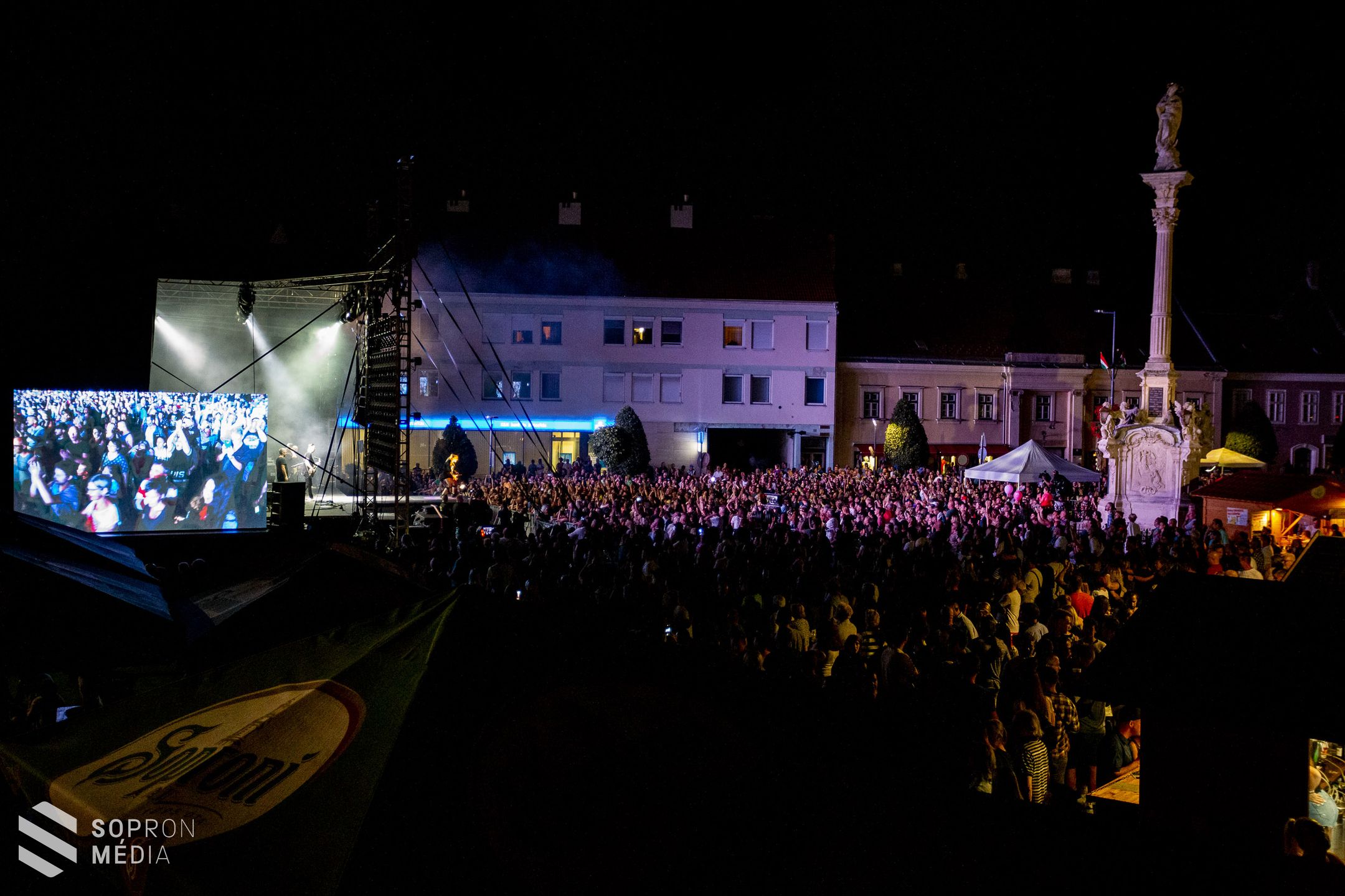 Hűség 100 Sopron - Fergeteges hangulattal zárult az ünnepi programsorozat