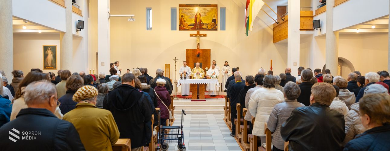A Szent Imre-templom búcsúját ünnepelték Sopronban