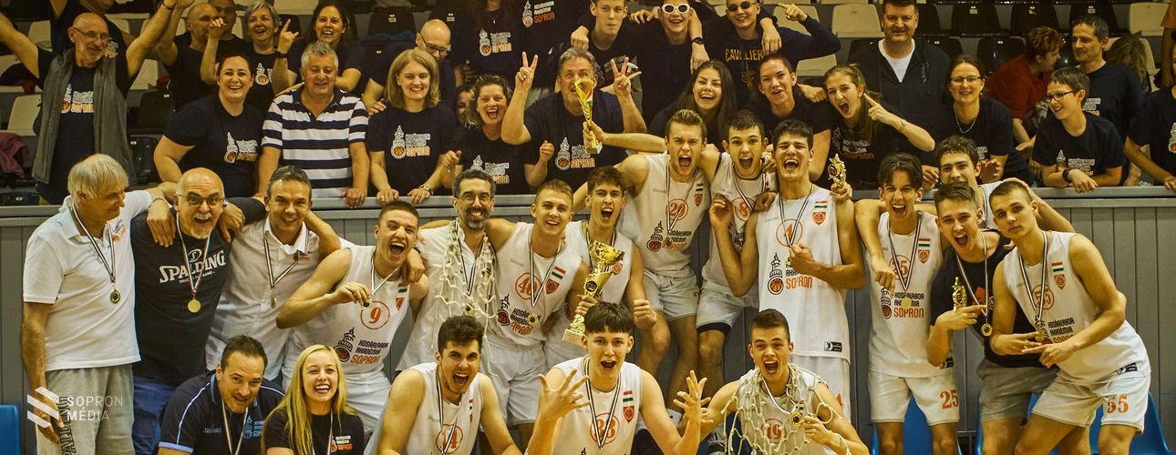 Országos bajnok a Soproni Sportiskola Kosárlabda Akadémia U18-as csapata!