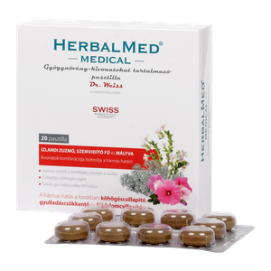 Herbalmed Medical gyógynövény pasztilla (20x) termék kép