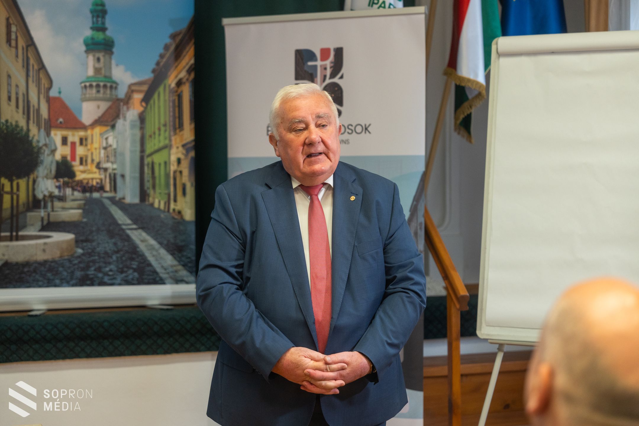 A belváros élénkítéséről egyeztettek a soproni vállalkozók