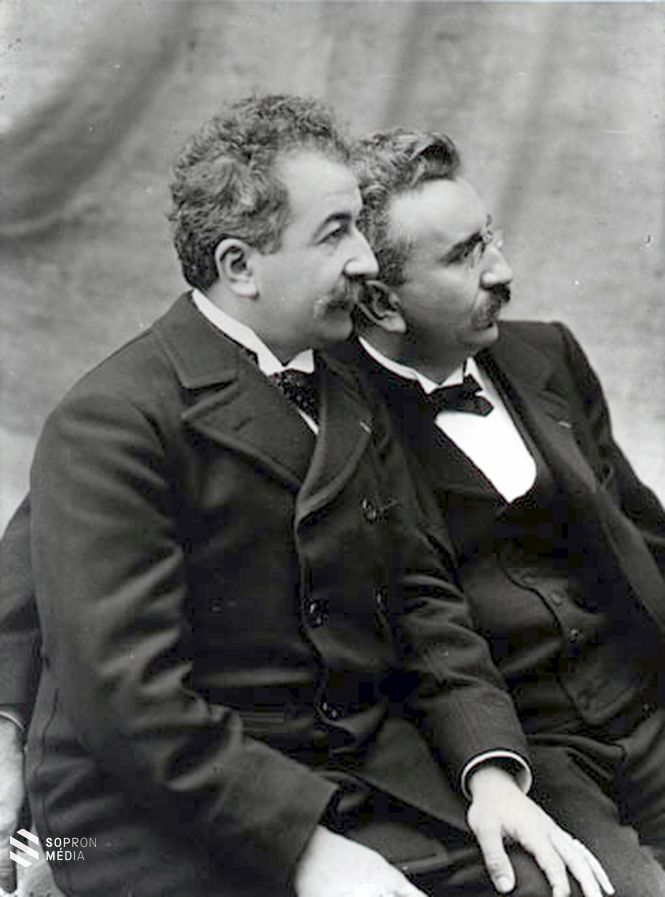 Auguste (1862-1954) és Louis Lumière (1864-1948)