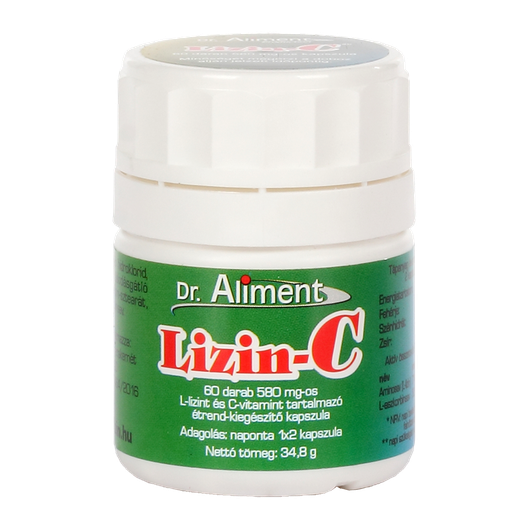 Lizin C étrendkiegészítő kapszula (60x)