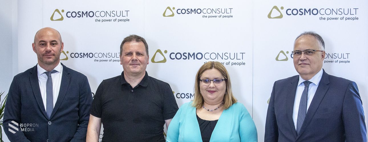 Új irodával bővült a Cosmo Consult Kft. soproni telephelye