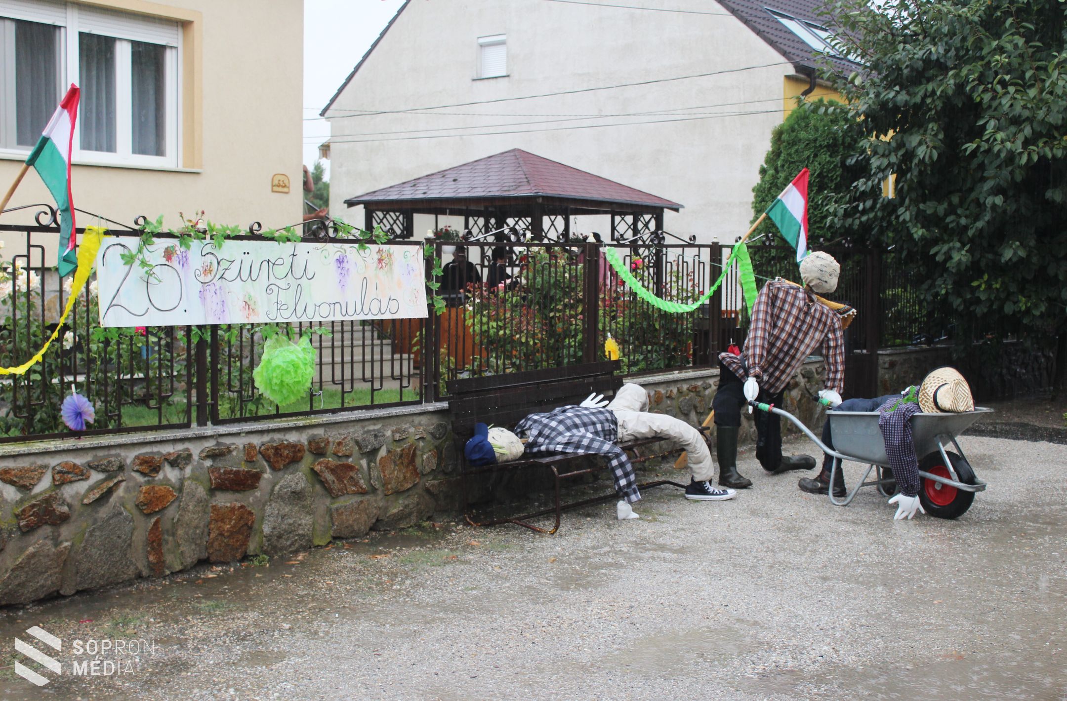 Balfi Szüreti Nap: Az eső sem volt akadálya a jókedvnek! 