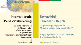 Ingyenes magyar-osztrák nyugdíjtanácsadó nap Sopronban is