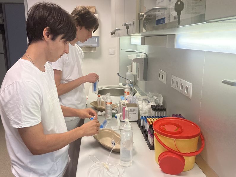 Megkezdődtek a nyári gyakorlatok a Soproni Gyógyközpontban