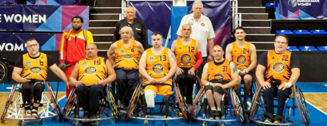 Háromszoros magyar bajnok lett a Soproni Tigrisek kerekesszékes kosárcsapat