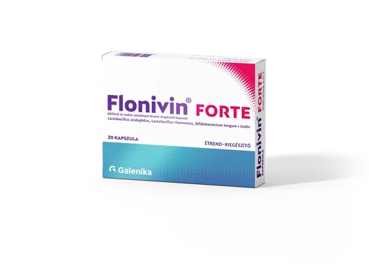 Flonivin Forte élőflóra inulin kapszula (20x)
