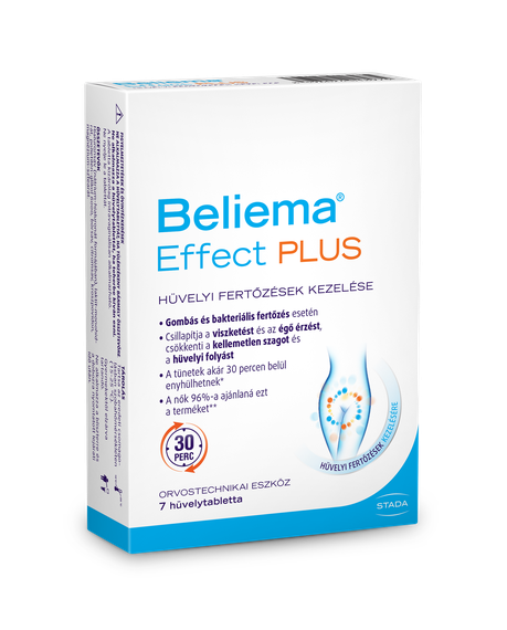 Beliema Effect Plus hüvelytabletta (7x)