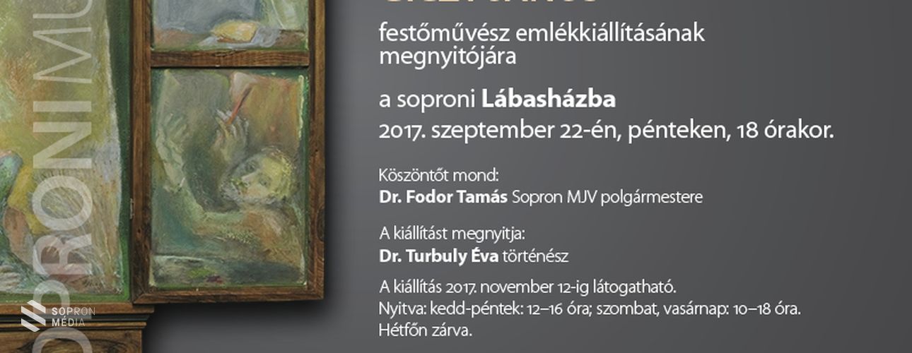 Oh, a szárnyas idő... - Giczy János festőművész emlékkiállítása