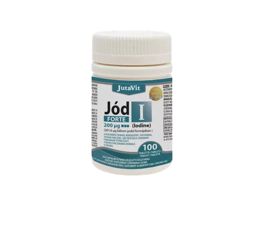 JutaVit Jód 200mcg FORTE tabletta (100x)