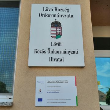 Helyi egészségügyi és szociális infrastruktúra fejlesztése Lövőn