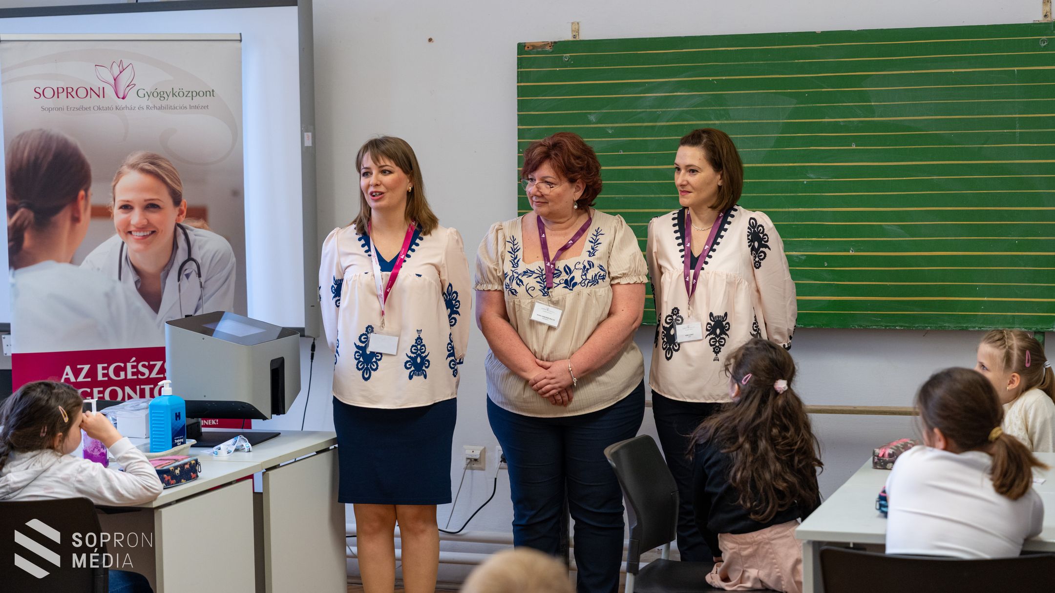 Játékos feladatokkal hívták fel a soproni diákok figyelmét a kézmosás fontosságára