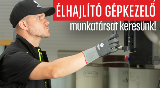 Élhajlító- lemezhasító gépkezelő