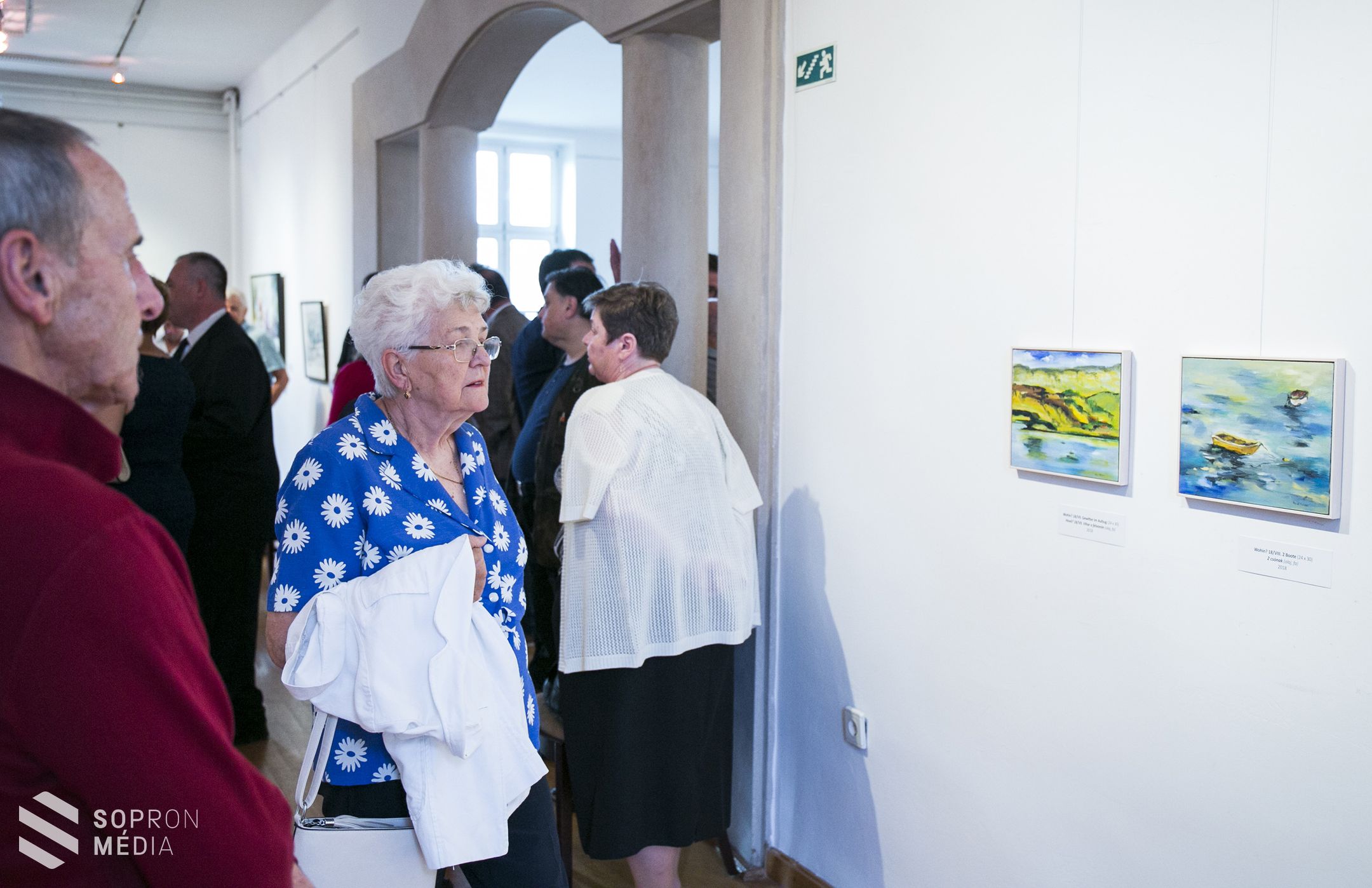 Heidi Netzer kiállítás a Festőteremben