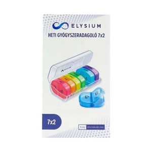 Elysium heti gyógyszeradagoló - 7x2 (1x) termék kép