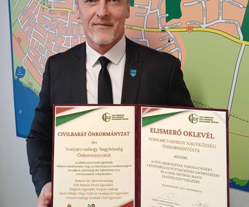 „Civilbarát Önkormányzat 2025” díj