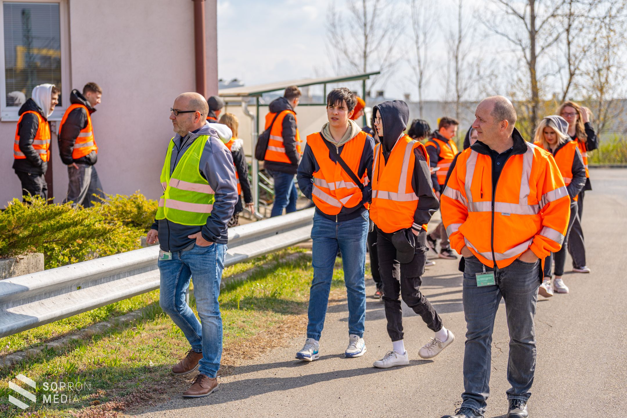 Látványos bemutatóval várta a diákokat a GYSEV Cargo a Logisztika Világnapján