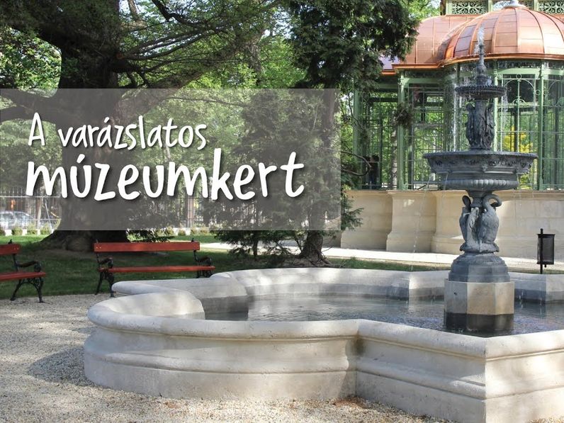 Varázslatos múzeumkert - videó a Lenck-villából
