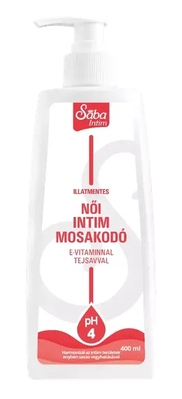 Sába Intim mosakodó női illatmentes (400ml)