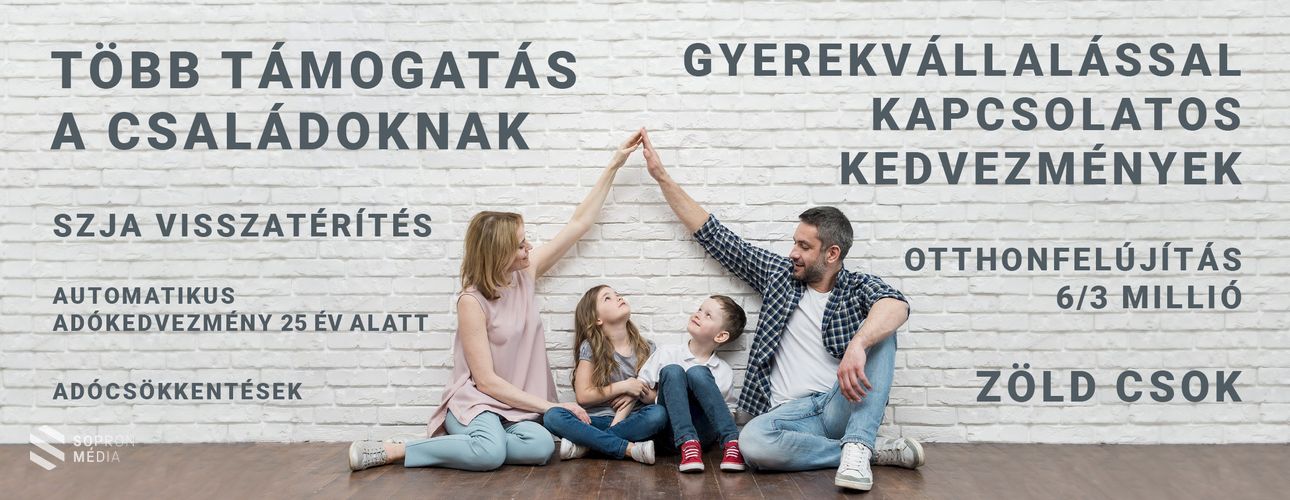 Ezekkel a támogatásokkal segíti a kormány a családokat és a fiatalokat