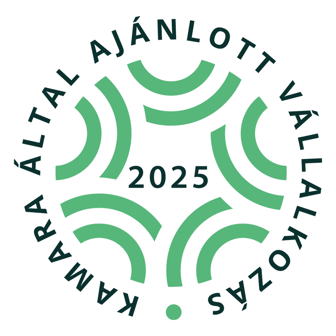 Kamara által ajánlott vállalkozás 2025
