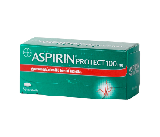 Aspirin Protect 100 mg gyomornedv ellená.bev.tabl. (56x)