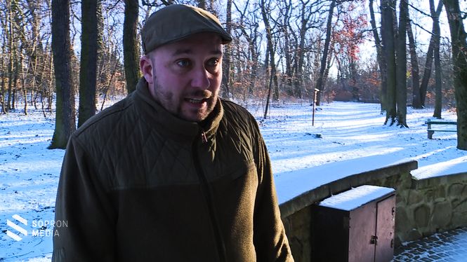 Bánáti László, a Tanulmányi Erdőgazdaság Zrt. parkerdei és kommunikációs igazgatója 