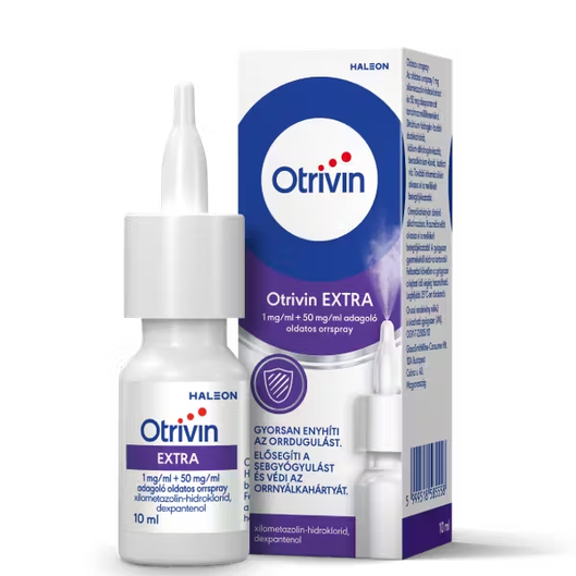 Otrivin Extra 1mg+50mg/ml adagoló old. orrspray (10ml)