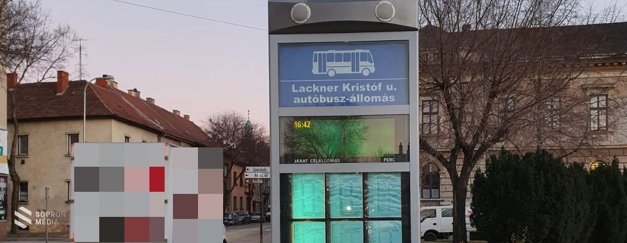 Rövid idő alatt elfogták a soproni rongálót