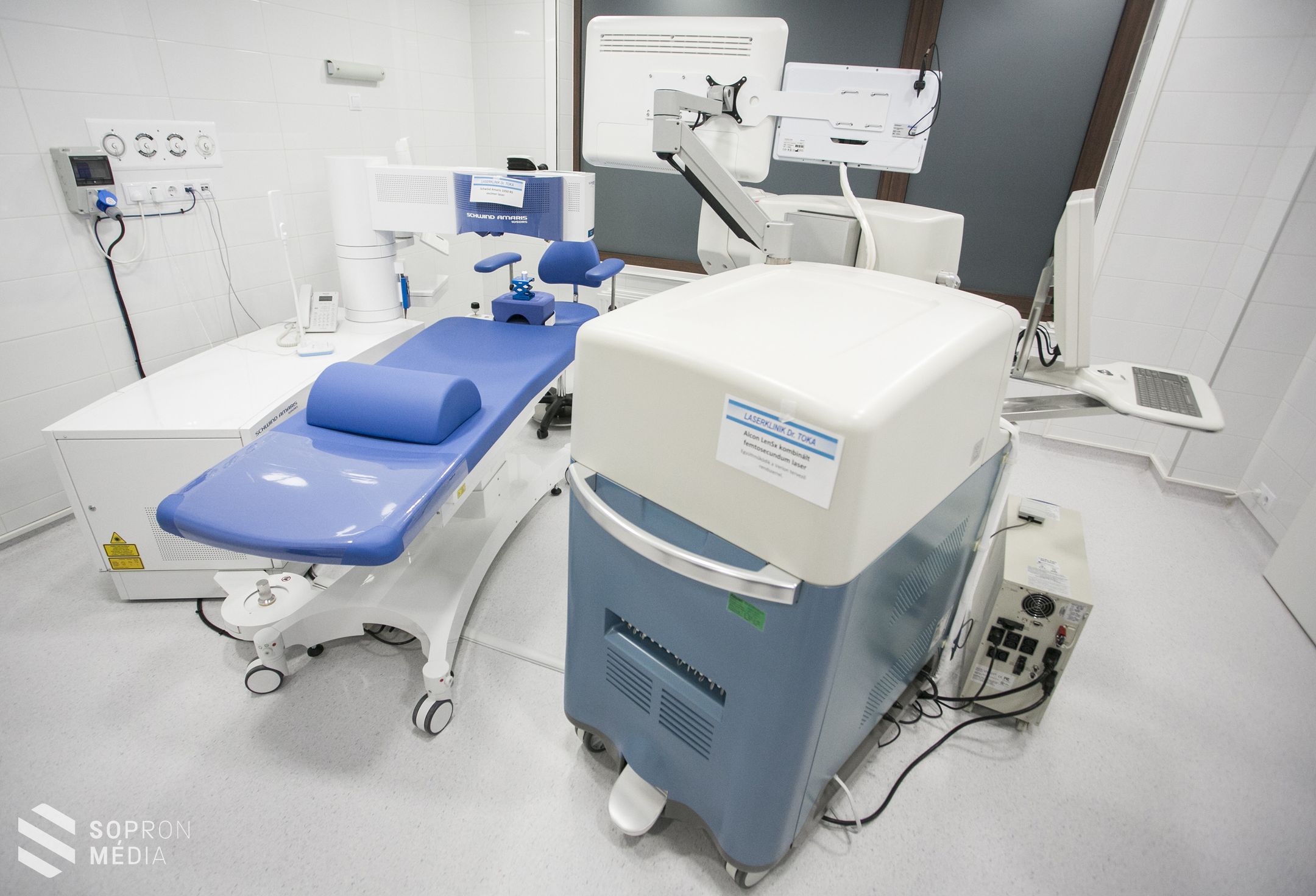 Lézerszemészeti klinikát adtak át Sopronban