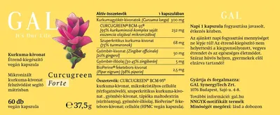 GAL Curcugreen Forte kapszula (60x)
